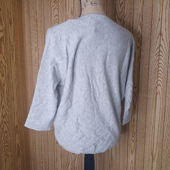 Gentle Herd wool sweater in smoke, size M - Picture 4 of 7